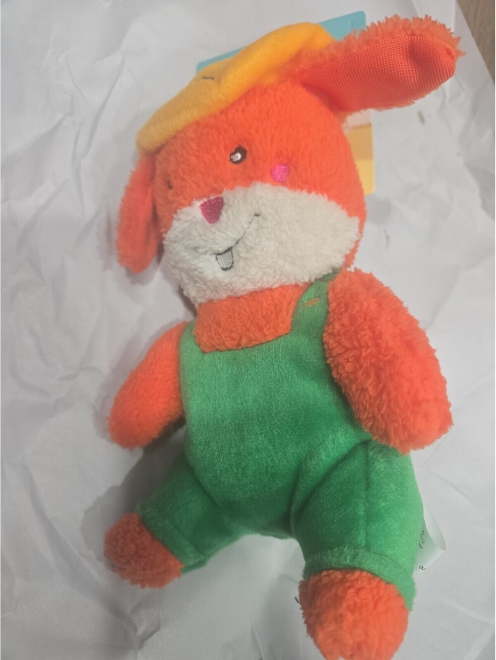 ZippyPaws Cheeky Chumz Squeaker Plush Dog Garrett The Gardener ZP1007 Zippy Paws